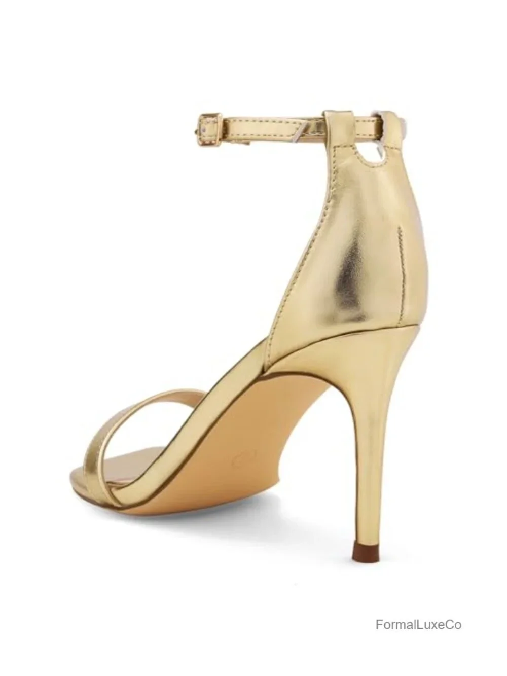 Strappy Stiletto High Heels Square Open Toe Ankle Strap Buckle